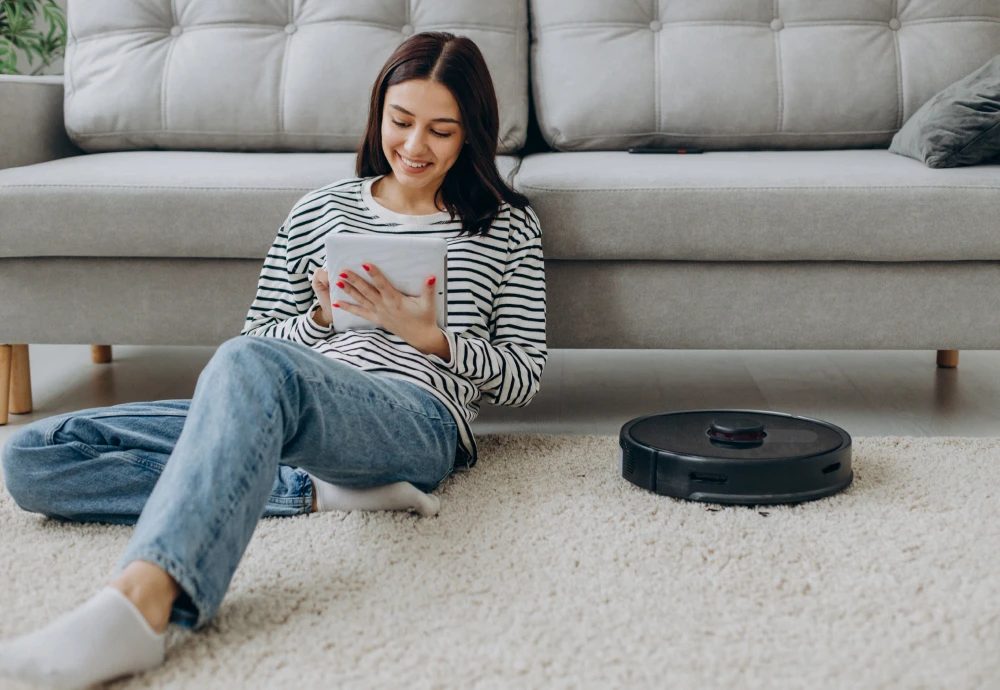 robot vacuum with self cleaning mop